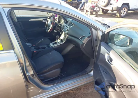 2014 Nissan Sentra Fe+ S/Fe+ Sv/S/Sl/Sr/Sv z USA, uszkodzony, nr VIN 3N1AB7AP2EL676627